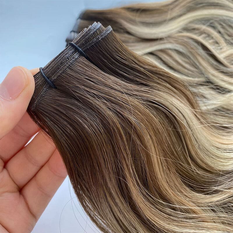 Cuticle aligned hair texture detail