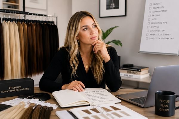 10 Questions to Ask Before Choosing a Hair Extension Manufacturer